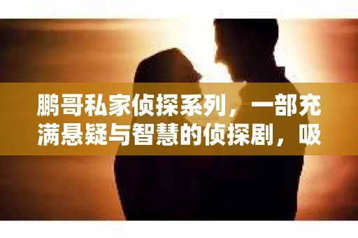 鹏哥私家侦探系列，一部充满悬疑与智慧的侦探剧，吸引了无数观众的眼球。今天，就让我带你走进这个充满神秘色彩的侦探世界，一起在线观看鹏哥私家侦探系列，感受那扣人心弦的故事情节。
