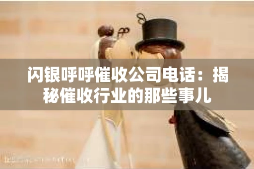 闪银呼呼催收公司电话：揭秘催收行业的那些事儿