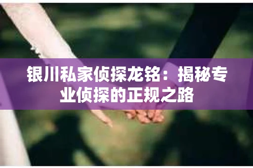 银川私家侦探龙铭：揭秘专业侦探的正规之路