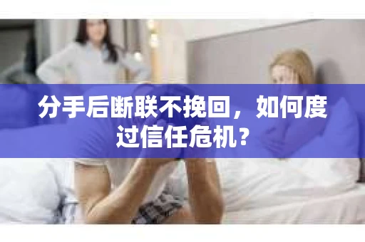分手后断联不挽回，如何度过信任危机？