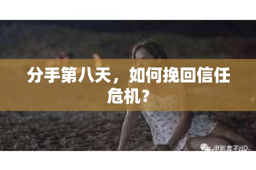 分手第八天，如何挽回信任危机？