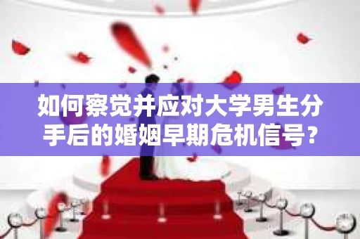 如何察觉并应对大学男生分手后的婚姻早期危机信号？