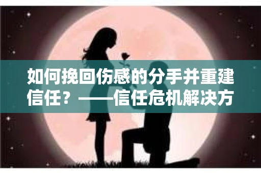 如何挽回伤感的分手并重建信任？——信任危机解决方案